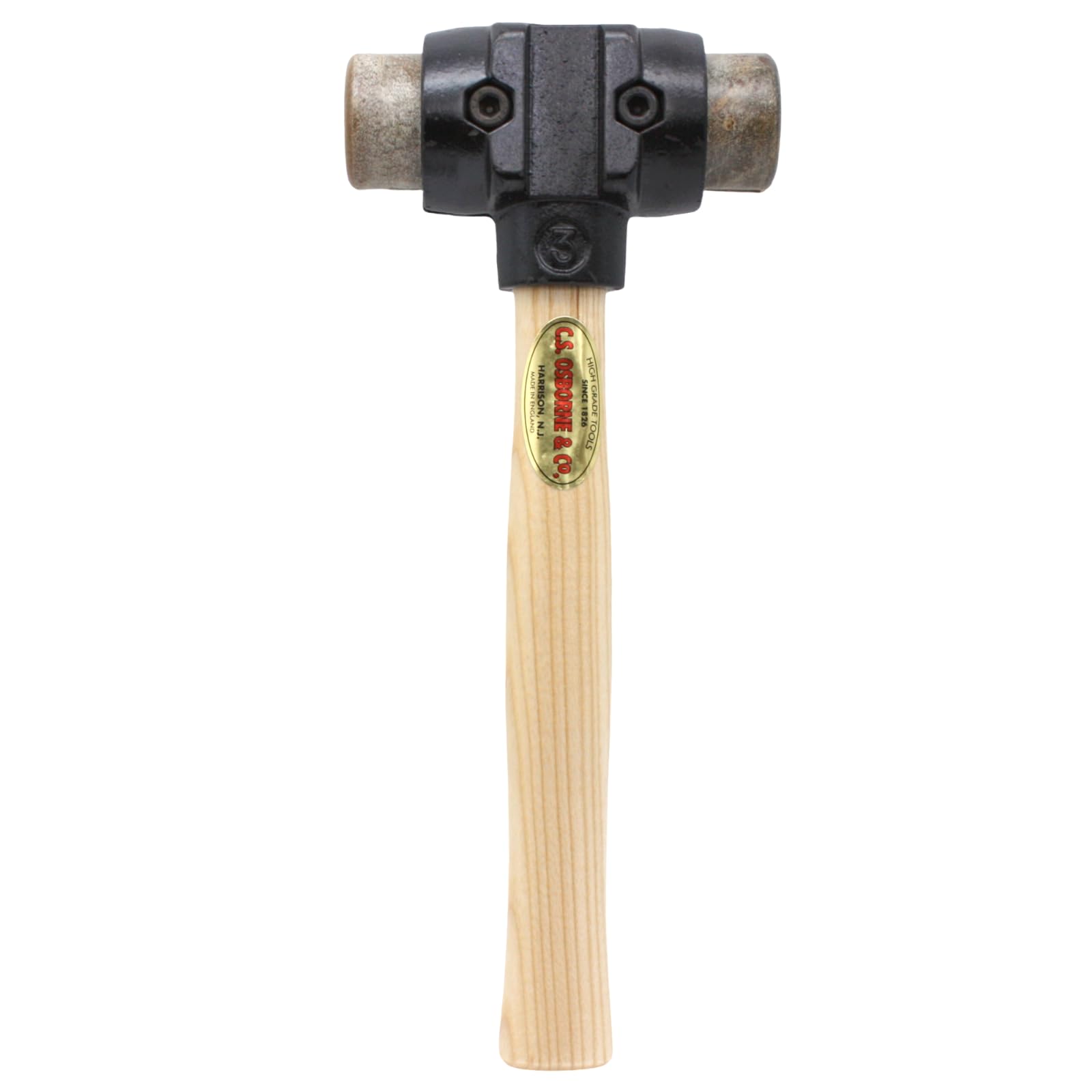 Amazon.com: C.S. Osborne #394-3R Rawhide Split Head Hammer Size 3